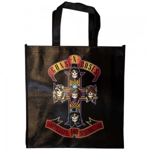 Guns N´ Roses Eco Shopper: Appetite For Destruction (Black) (Back Print)