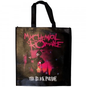 My Chemical Romance Eco Shopper: March (Black) (Back Print)