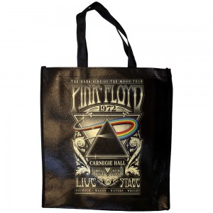 Pink Floyd Eco Shopper: Carnegie Hall Poster (Black) (Back Print)
