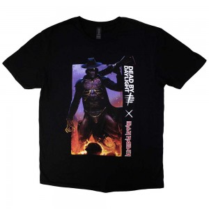 Iron Maiden Unisex T-Shirt: Dead By Daylight Gunslinger (Black) (Large)