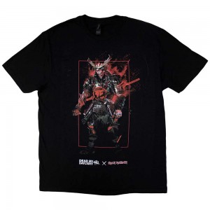 Iron Maiden Unisex T-Shirt: Dead By Daylight Oni Eddie (Black) (Medium)