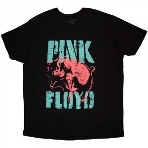 Pink Floyd Unisex T-Shirt: Big Pig (Black) (Medium)