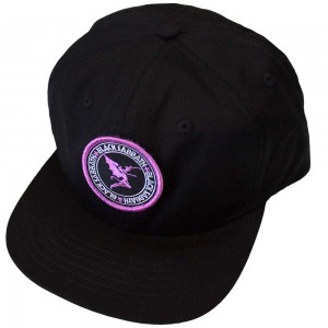 Black Sabbath Unisex Baseball Cap: Purple Daemon Emblem (Black)