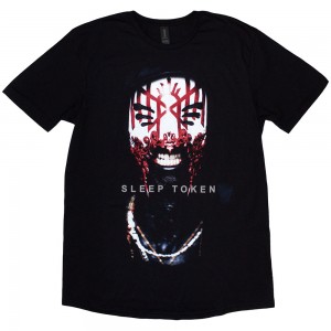 Sleep Token Unisex T-Shirt: Aford Mask (Black) (X-Large)
