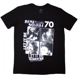 The Beatles Unisex T-Shirt: 1970 (Black) (X-Large)