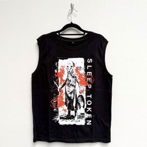 Sleep Token Unisex Tank T-Shirt: Euclid (Black) (Medium)