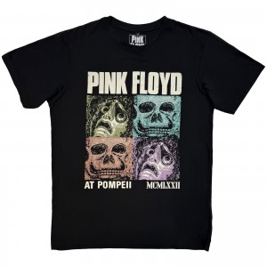 Pink Floyd Unisex Carbon T-Shirt: Mosaics (Black) (XX-Large)