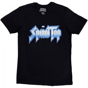 Spinal Tap Unisex T-Shirt: Metallic Logo (Black) (XL)