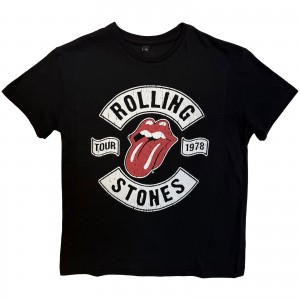 The Rolling Stones Kids T-Shirt: US Tour 1978 (Black) (3-4 Years)