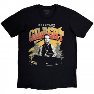 Brantley Gilbert Unisex T-Shirt: Truck (Black)