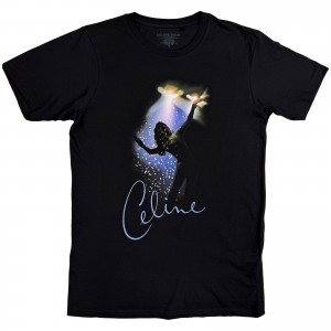 Celine Dion Unisex T-Shirt: Spotlight (Black)