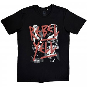 Billy Idol Unisex T-Shirt: Tour ´84 (Black)