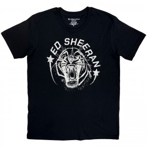Ed Sheeran Unisex T-Shirt: Tiger (Black)