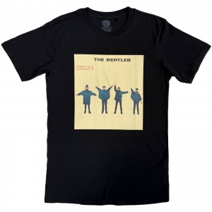 The Beatles Unisex T-Shirt: Help! Album Cover (Black)