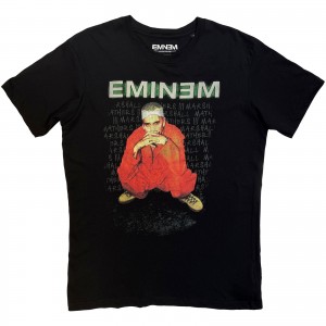 Eminem Unisex T-Shirt: Lyric (Black) (XX-Large)