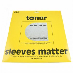 TONAR 10" LP NOSTATIC 40UM INNER SLEEVES 50-PACK