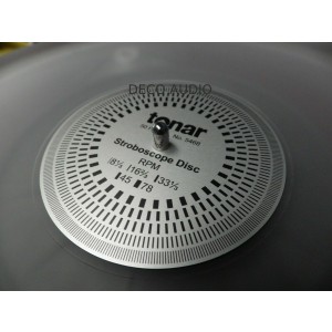 TONAR ALUMINIUM STROBOSCOPE DISC 10 CM STANDARD