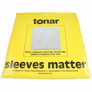Tonar 12-inch Heavy Duty Outer Sleeves For LP Records