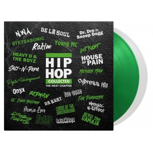 HIP HOP COLLECTED - THE NEXT CHAPTER (GREEN & WHITE VINYL) (LP)