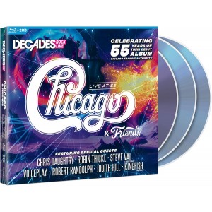 Chicago - Live At 55 (2024) (2CD + Blu-ray)