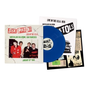 Sex Pistols - Live In The U.S.A., San Francisco, January 14th 1978 (Blue Vinyl)