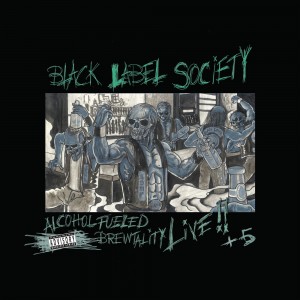 BLACK LABEL SOCIETY-ALCOHOL FUELED BREWTALITY LIVE (RSD 2022 SPLATTTER VINYL) (LP)