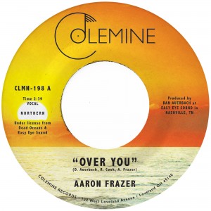 AARON FRAZER-OVER YOU (TRANSLUCENT ORANGE VINYL)