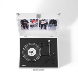CROSLEY ANTHOLOGY TURNTABLE: THE BEATLES - LET IT BE WHITE PVC