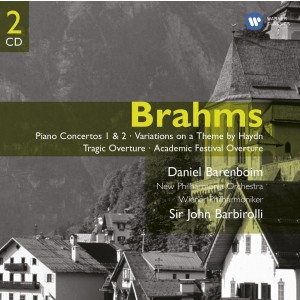 Daniel Barenboim/Sir John Barb - Brahms: Piano Concertos 1 & 2 (CD)