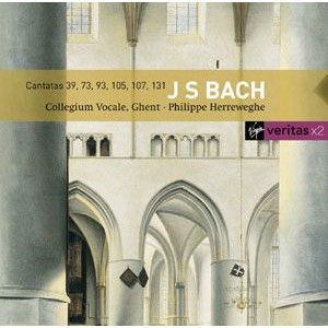 Bach: Cantatas 39, 73, 93, 105, 107, 131 (Herreweghe) (CD)