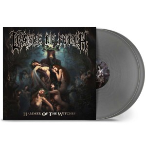 CRADLE OF FILTH-HAMMER OF THE WITCHES (2015) (2x SILVER VINYL)