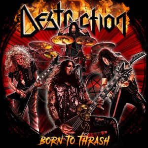 DESTRUCTION-BORN TO THRASH (LIVE IN GERMANY) (CD)