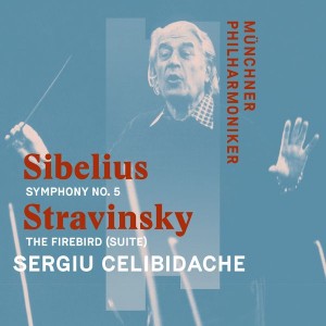 Sergiu Celibidache - Sibelius: Symphony No. 5 / Stravinsky: The Firebird (Suite) (Münchner Philharmoniker) (1988/82) (CD)
