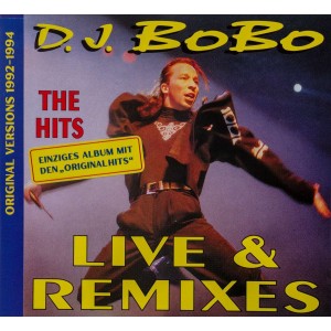 DJ BOBO-LIVE & REMIXES (1994) (CD)
