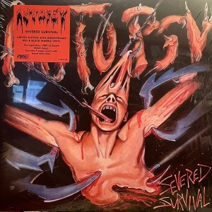 Autopsy - Severed Survival (1989) (35th Anniversary) (Red / Black Marbled Vinyl)