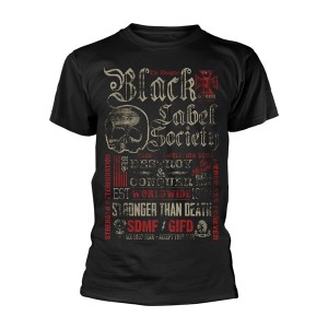 Black Label Society: Destroy & Conquer T-Shirt (Medium)