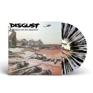 Disgust - A World of No Beauty + Thrown Into Oblivion (2x Clear/Black Splatter Vinyl)