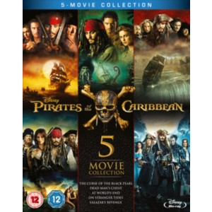 Pirates Of The Caribbean: 5-movie Collection (5x Blu-ray)