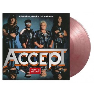 ACCEPT-HOT & SLOW (SILVER & RED MARBLED VINYL)