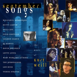 VARIOUS ARTISTS-SEPTEMBER SONGS: THE MUSIC OF KURT WEILL (2x TRANSLUCENT BLUE VINYL)