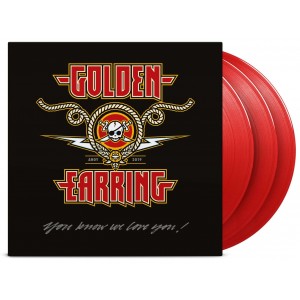 GOLDEN EARRING-YOU KNOW WE LOVE YOU! (LIVE 2019) (3x RED VINYL)