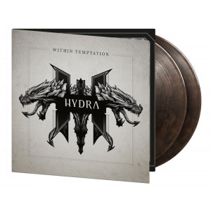 Within Temptation - Hydra (2014) (10th Anniversary) (2x Clear & Black Marbled Vinyl)