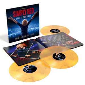 Simply Red - Holding Back the Years: Live in Santiago 2025 (3x Yellow Marble Vinyl)
