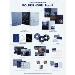 ATEEZ - Golden Hour: Part. 4 (2026) (Random A / Z / Diary Ver.) (CD + Photobook)