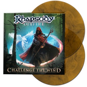 Rhapsody Of Fire - Challenge The Wind (2024) (2x Transparent Orange w/ Black Marble Vinyl)