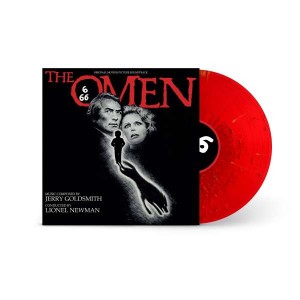 JERRY GOLDSMITH-THE OMEN (RED VINYL WITH BLACK SPLATTER)