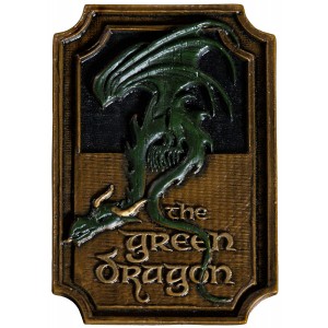 Lord Of The Rings Magnet The Green Dragon