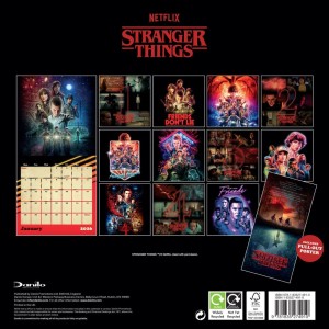 Stranger Things Official Calendar 2026