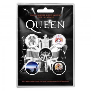 QUEEN FREDDIE BUTTON BADGE PACK