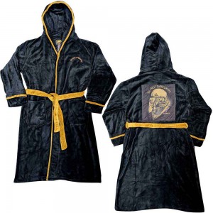 Black Sabbath Unisex Bathrobe: US Tour 78 Avengers (Black) (Back Print) (Medium - Large)